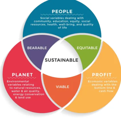 Figura 5: Triple Bottom Line da Sustentabilidade