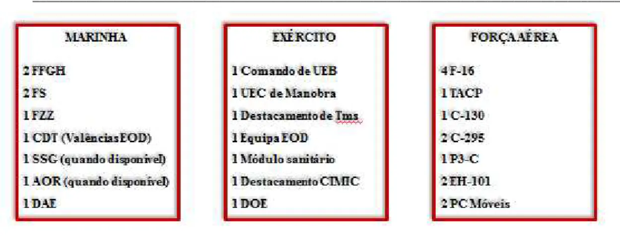 Figura nº 6: Meios da FRI. 