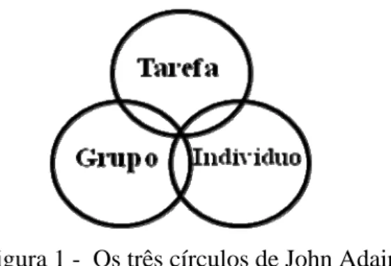 Figura 1 -  Os três círculos de John Adair  