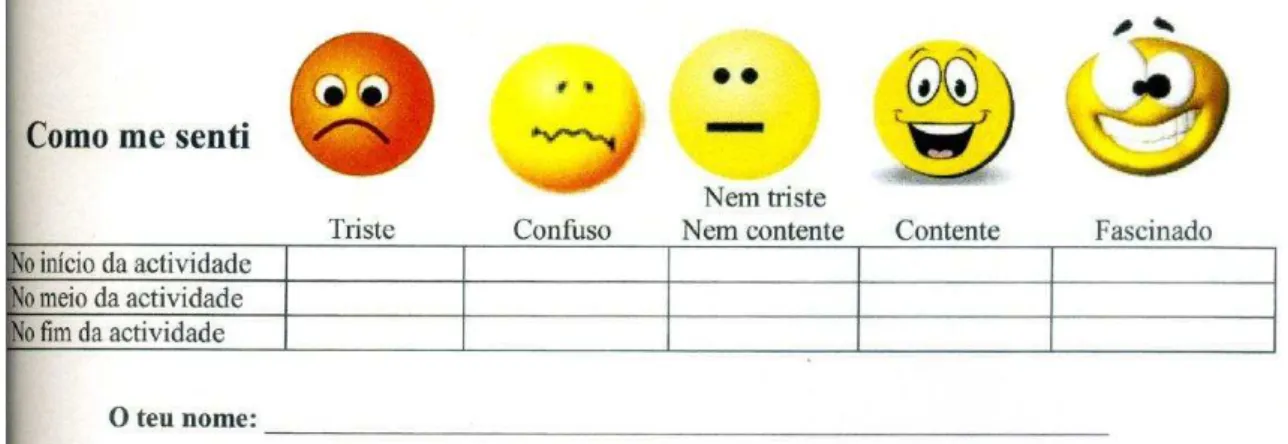 Figura 1- Grelha de avaliação 