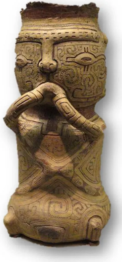 Figura 1 - Urna funerária marajoara 1000-1250 d.C. 