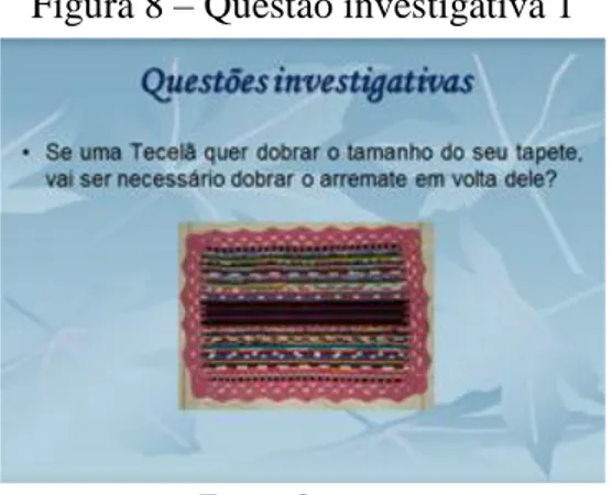 Figura 9 - Questão investigativa  2 