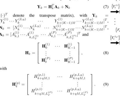 Fig. 2. Detection of the l th layer of the p th MT.