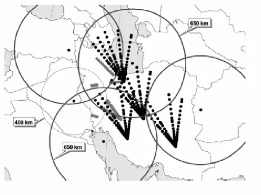 Figure 4 ilustrares a similar radar surveillance picture for Iran. 