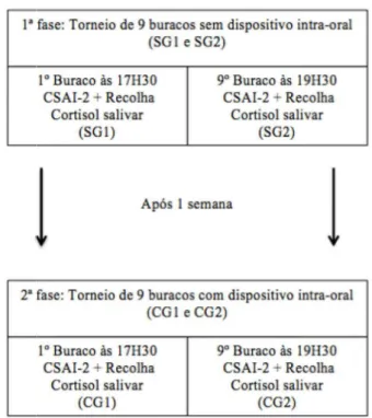 Figura 8: Representação explicativa do torneio, aplicação do CSAI