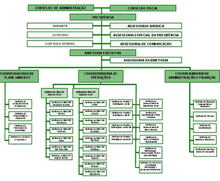 Figura 02: Organograma da empresa 