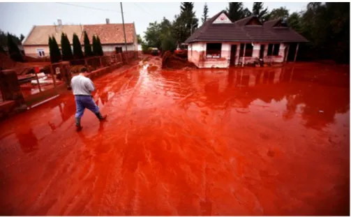Figura 3. O desastre da Lama Vermelha. Fonte: NewsHour Extra, s.d. 
