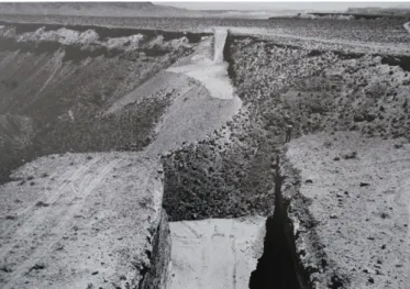 Figura 3 - Michael Heizer, Duplo Negativo. 1969. Foto: http://www.globalartmagazine.com/en/land-art- http://www.globalartmagazine.com/en/land-art-land-und-art-im-dialog.html