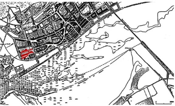 Fig. 34 – Representação do bairro em 1903 