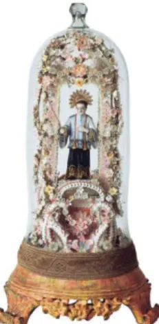 Figura 03 – Francisco dos Santos Xavier, Oratório de conchas - Fins do séc. XVIII, inícios do séc