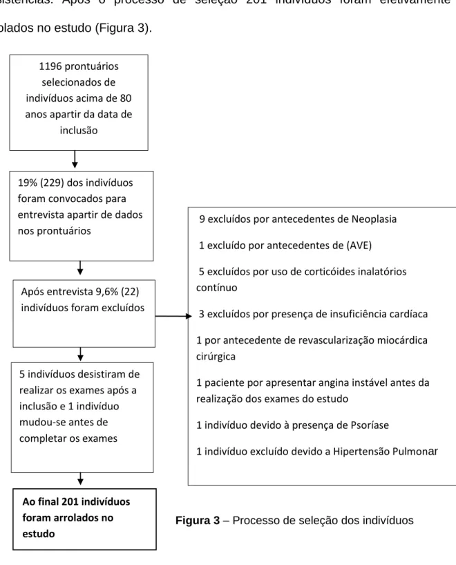 Figura 3 – Processo de seleção dos indivíduos 