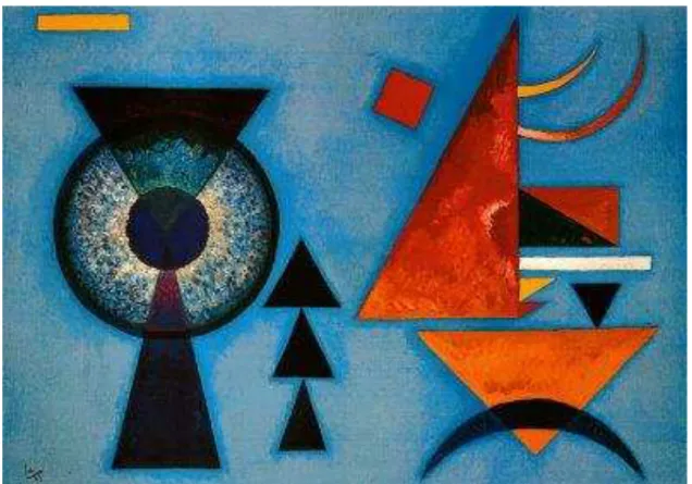 Figura 12  –  Weiches Hart de Kandinsky 7 , 1927 
