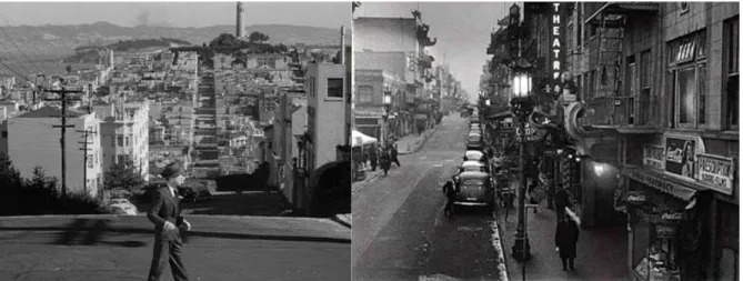 Fig.  50:  Dark  Passage  (1947)  –  a  ação  decorre  San  Francisco,  cidade  muito  utilizada  nos  filmes  noir