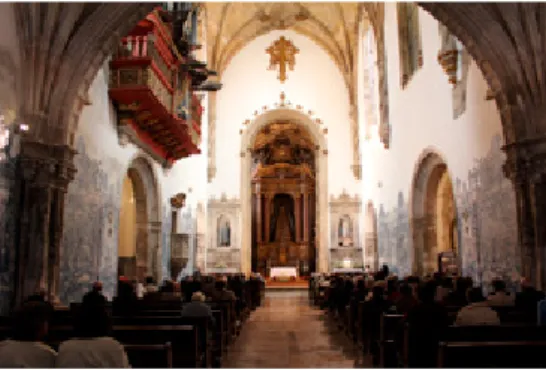 Fig. 6. Igreja do Mosteiro de Santa Cruz de Coimbra