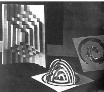 Figura 16: Exercícios de papel, Curso preliminar de Josef Albers, 1923 25 . 