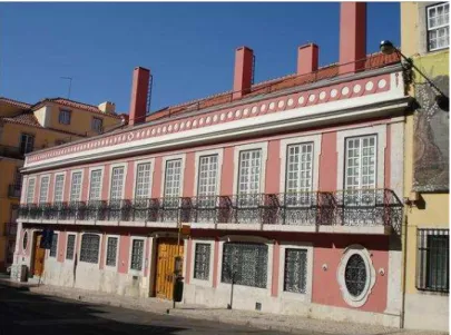 Fig.  1  –  Palácio  do  Comandante  Ernesto  Vilhena  na  Rua  de  S.  Bento. 
