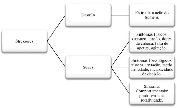Figura 3: Sintomas de  stress .