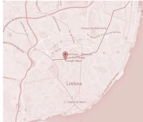 Figura  6 - Mapa de Lisboa