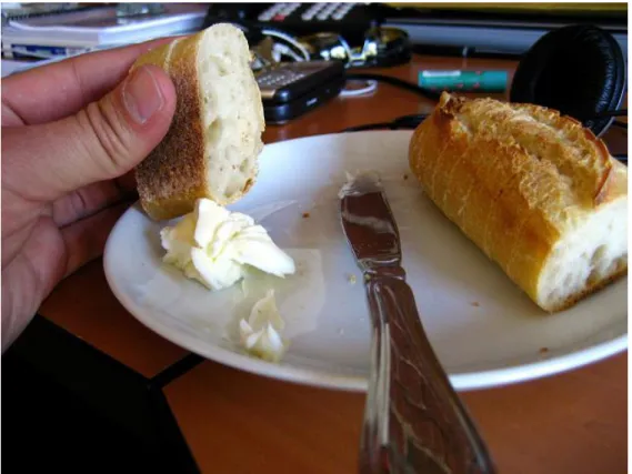 Figura 01 – Pão com manteiga 