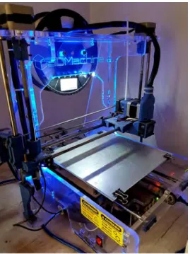 Figura 1: Impressora 3D Machine  Fonte: Autoria própria. 