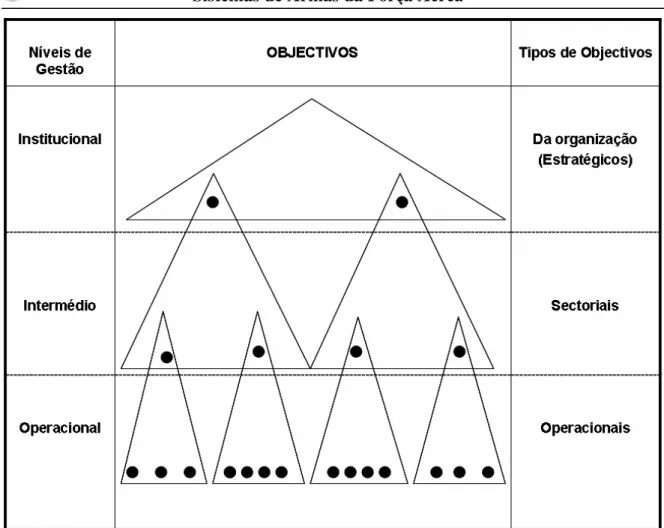 Figura 2  Fonte: Consistência dos Objectivos (Teixeira, 1998: 35) 