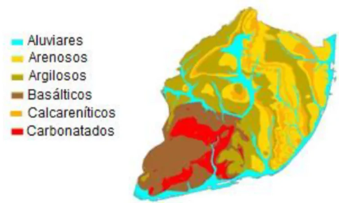 Figura 2 – Caracterização dos solos do concelho de Lisboa 1