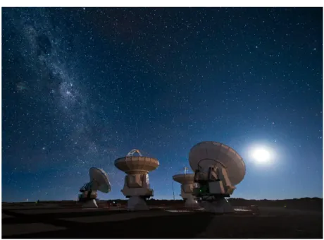Figure 2.1: Four ALMA antennas.