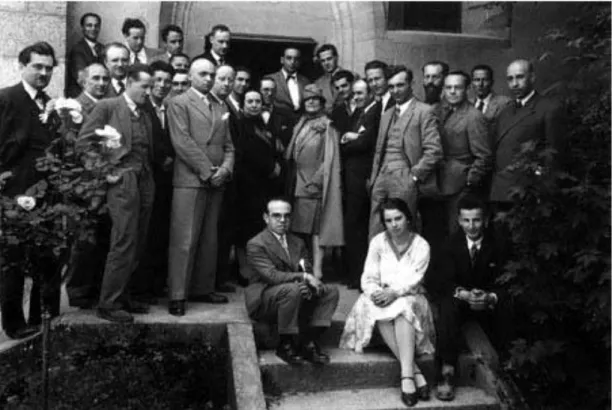 Fig. 3 - Foto retirada no primeiro CIAM em 1928, La Sarraz – Suiça 