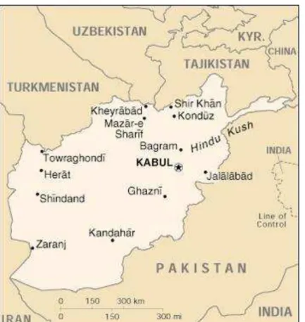 Fig. 4: Hidrografia do Afeganistão 