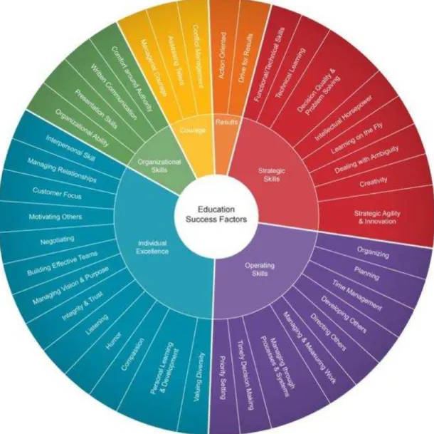 Figura 8  –  Education Competency Wheel (MICROSOFT, 2006). 