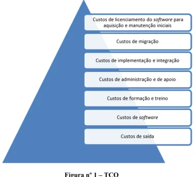 Figura nº 1 – TCO   Fonte: adaptado de (CEMFA, 2014) 