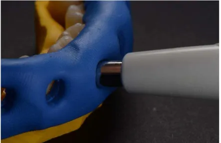 Figura 11- Medição com o espectrofotómetro.   