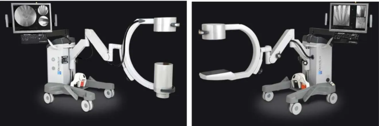 Fig. 14 - Mini C-Arm Orthoscan HD com II (27) Fig. 15 - Mini C-Arm OrthoScan HD com FPD (27)