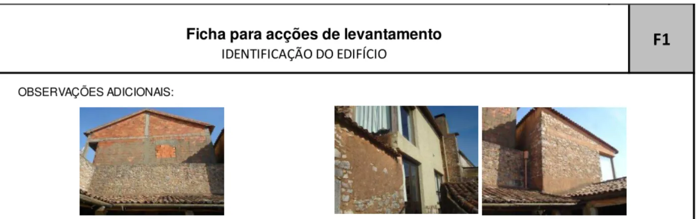 Figura B39 – (Cont.) Edifício 1498 – F1: Identificação do edifício OBSERVAÇÕES ADICIONAIS: