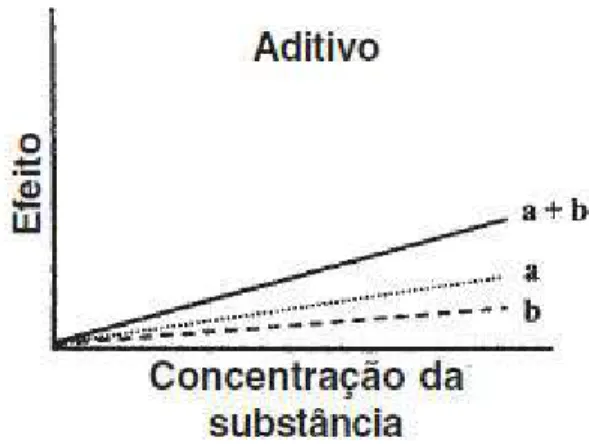 Figura 2- Efeito Aditivo (Organização Mundial da Saúde, 2000) 