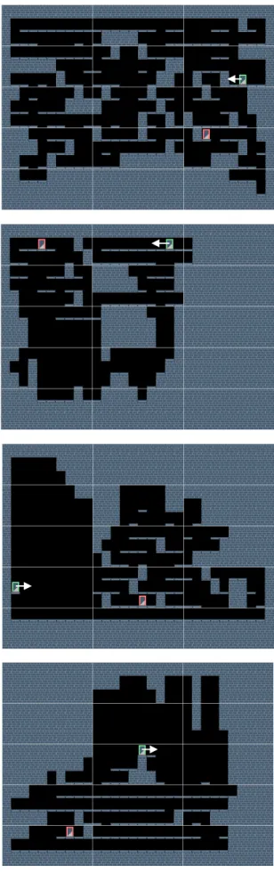 Figure 8  –  Example of generated levels