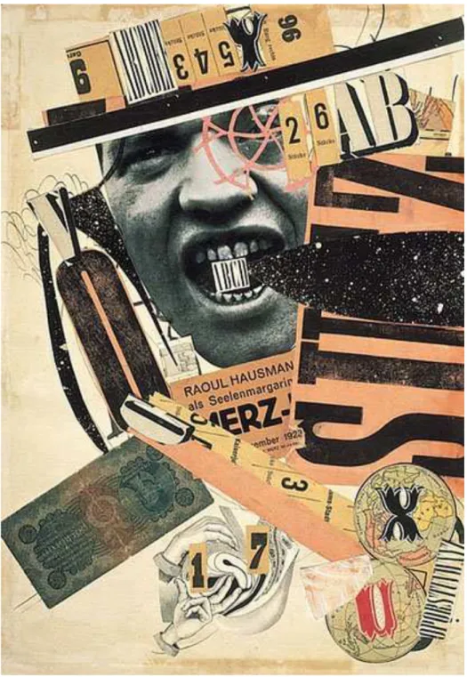 Figura 3.15 – ABCD, Self Portraid por Raoul Hausmann (1921) 