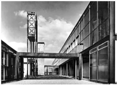 Figure 4. Alison and Peter Smithson. Hunstanton Secondary School (1949-54), Norfolk.