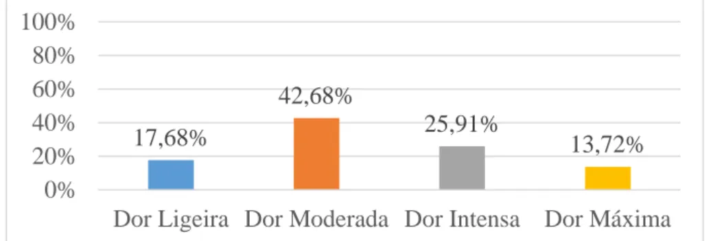 Gráfico 4  –  Grau de Dor. 