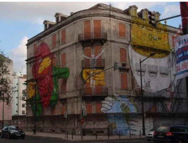 Figura 6: Prédio devoluto em Lisboa.  