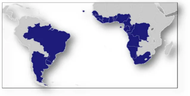 Figura nº 3 – Representação geográfica espacial da ZOPACAS (fonte: Wikipedia)