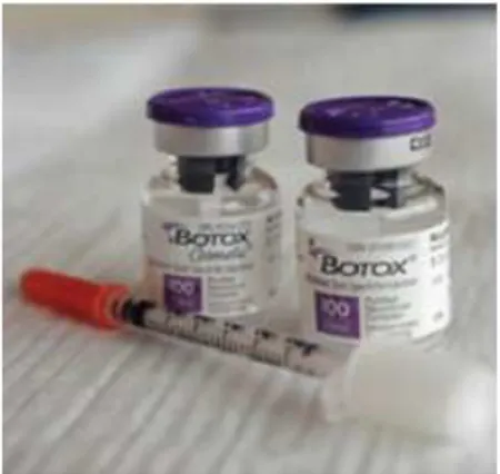 Figura  7:  Apresentação  comercial  do  Botox  (Allergen  Inc.)  (Adaptado  de  Nayyar,  Kumar,  Nayyar, Singh, 2014)