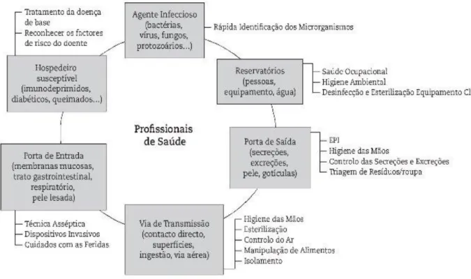 Figura 1 – Cadeia de Infeção 