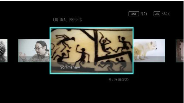 Figure 5 - The cultural insights (Documentary pieces) 
