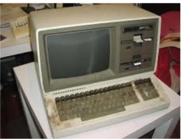 Figura 4- Zenith Z-100: Era tambem o computador da Marinha e do exercito dos EUA, custou 1200 contos