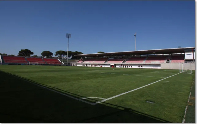 Figura 4: Caixa Futebol Campus – Estádio utilizado para  jogos 