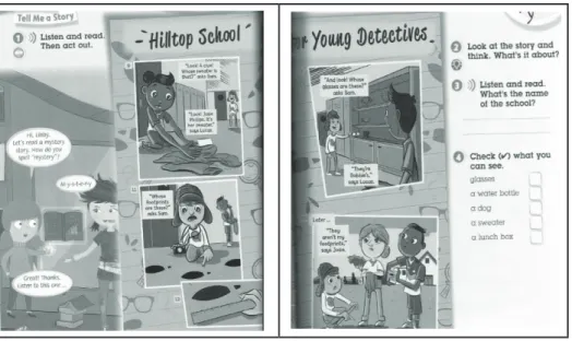Figura 3. Story Central 2 p. 20 e 21 lição 3 6