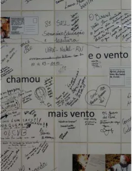 Figure 12 – Photograph exhibit at the 19 th  Reading Congress of Brazil, UNICAMP, Campinas, 2014.