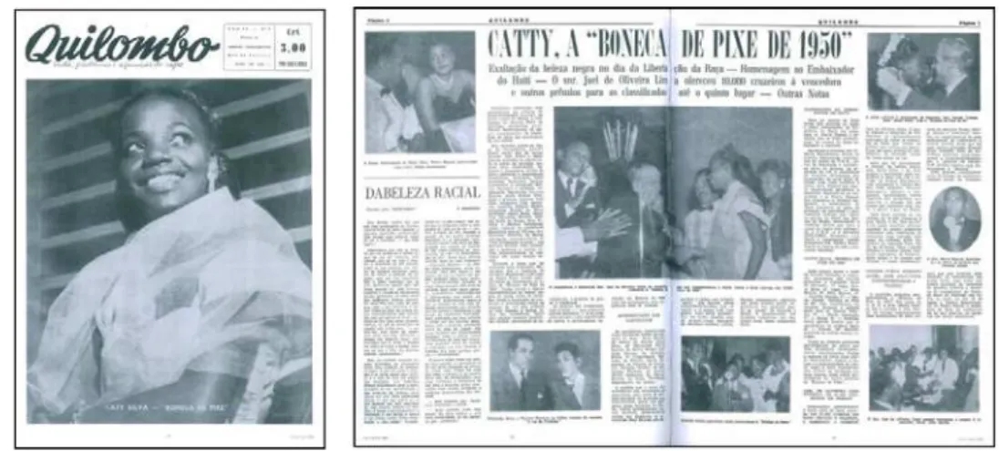 Figure 2 – Catty, the ‘boneca de pixe de 1950’. Source: O Quilombo (1950). 