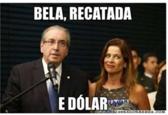 Figura 3 – Meme a partir de “bela, recatada e ‘do lar’” 